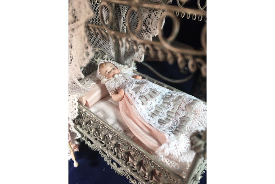 baby in bassinet